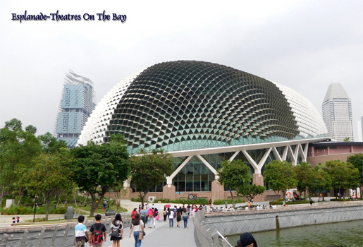 Esplanade-Theatres by the Bay, N1.289673° E103.855426°.> </p>
<p align=