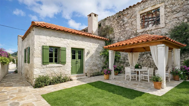 H�uschen in Griechenland.