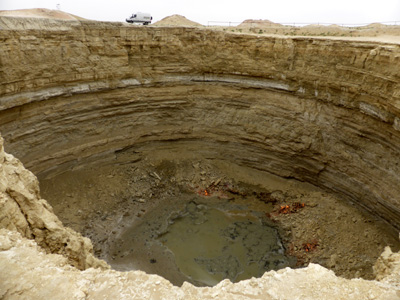 Darvaza-Krater, Turkmenistan, Door to Hell.