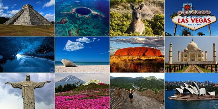 10 Jahre um die Welt reisen.