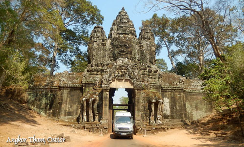 Angkor Thom, Osttor.