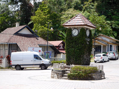 Uhrturm in Fraser's Hill.
