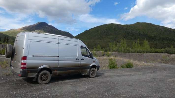 Am Klondike Highway.