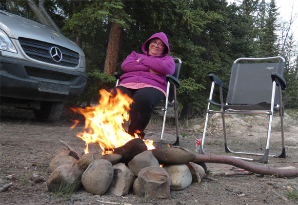 Lagerfeuer.