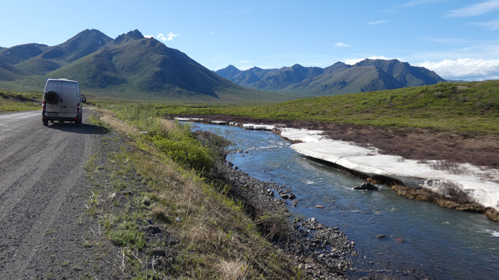 In den Ogilvie Mountains.