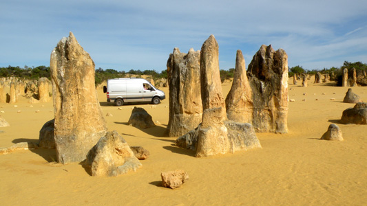 The Pinnacles.